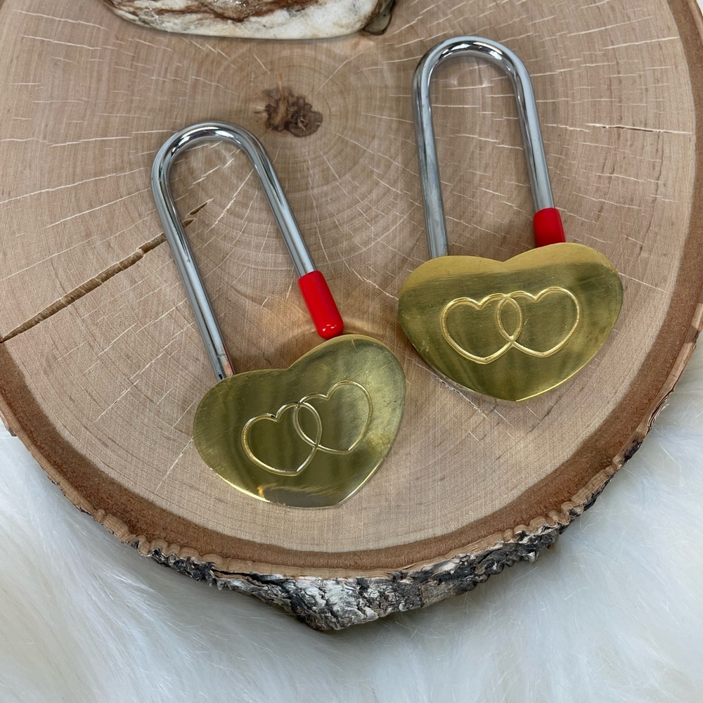 Love Lock Heart Padlocks